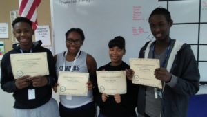 Metco first quarter Honors students